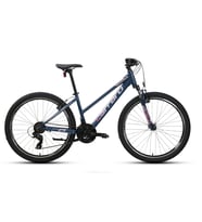 Carraro Force 601 V-fren 26" Jant 21 Vites 38 Kadro Kadın Dağ Bisikleti Lacivert Pembe Beyaz