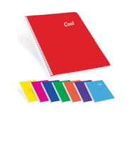 KESKİN COOL PP KAPAK SPİRALLİ DEFTER A4 60 YP. ÇİZGİLİ