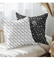 eJOYA Çizgisel Tasarımlı 2'li Yastık İçi Ve Kırlent Kılıfı 45cm 113453