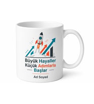 Girişimciye Startup Ruhu Yatırımcı Sunumu Risk Alma Kupa Bardak Hediye