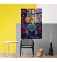 Miyrem-PopArt Design Cam Tablo-Model: 846