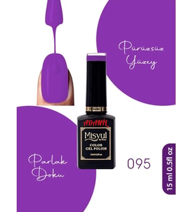 Adanil 15 ml Misyul Profesyonel Kalıcı Oje Mis-095