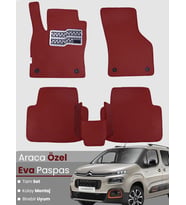 CİTROEN BERLİNGO (2018-2024) Uyumlu EVA Paspas Tam Set–Araca Özel,Su Geçirmez,Kolay Montaj