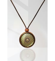 Mandala Ahşap Kolye