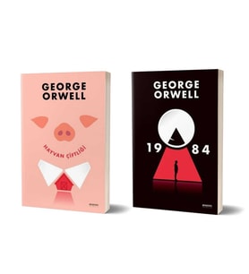 1984 Hayvan Çiftliği (2 Li Set) - George Orwell - Anonim Yayınları