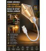 USB LED Kitap Okuma Lambası Esnek USB Masa Lambası Laptop Powerbank Uyumlu Günışığı Hafif Lamba