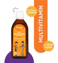Vitago Kids-L-Arjinin, Multivitamin Şurup Rafadan Tayfa