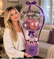 Bearbloom Kişiye Özel Konsept Tasarlanabilir Balon Kutusu