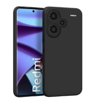 Microsonic Matte Silicone Xiaomi Redmi Note 13 Pro Plus 5G Kılıf Siyah