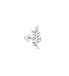 Beyaz Altın Zeytin Dalı Helix Piercing
