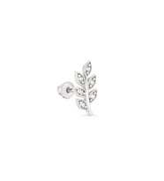 Beyaz Altın Zeytin Dalı Helix Piercing