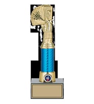 ODAK KUPA - Figürlü Kupalar - Briç Figürlü Kupalar FG-005 B - 28 cm