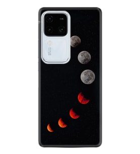 Vivo V30 Kılıf Desenli Silikon Platinium Series Mooons 1861
