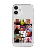 Iphone 12 Uyumlu Breaking Bad Gta Tasarımlı Şeffaf Telefon Kılıfı