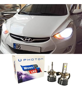 Hyundai Elantra Led Xenon Kısa Far Ampulü HB3 9005 Mono Yeni Seri Beyaz 2012+
