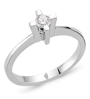 Romeo Pırlanta 0.24 Ct Tektaş Yüzük RM25049 (Çok Renkli)