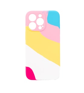 ITHINK IPH. 12 PRO RAINBOW SİLİNEBİLİR KAPAK ( PEMBE )