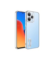 Xiaomi Redmi 12 Uyumlu Kılıf Kamera Korumalı Logo Gösteren Zore Omega Kapak