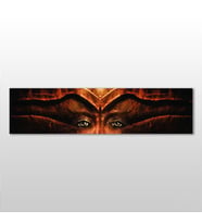 Tepe Göz Kanvas Tablo 270x90cm (Karışık)
