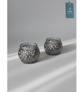 Bubble  2 'li Mumluk ve Tealight Mum Tutucu