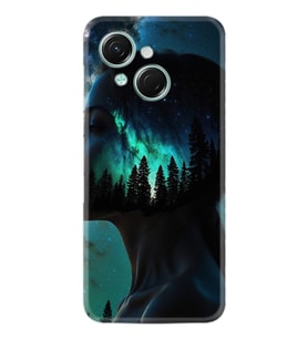 Spark Go 1 2025 Kılıf Boutique Baskılı Resimli Woman in Tree Pcode -004