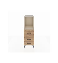 Kronos Dolap Tek Raflı 3 Çekmeceli 44x59x134 Aytaşı-Çam