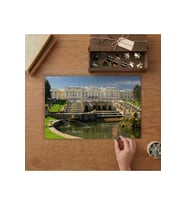Petergof Sarayı Tasarımı 240 parça Ahşap Puzzle Ahşap Kutuda MP02331