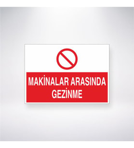 Makinalar Arasında Gezinme 21x28 Arkası Yapışkanlı Levha