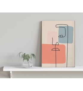 BK Home Picasso Style Tasarımlı Kanvas Tablo-7