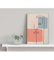 BK Home Picasso Style Tasarımlı Kanvas Tablo-7