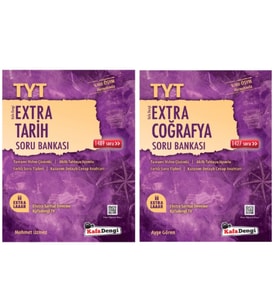Kafa Dengi Yayınları TYT Tarih - Coğrafya Extra Soru Bankası
