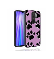 Xiaomi Redmi Note 8 Pro Uyumlu Kılıf Desenli Kamera Korumalı Parlak Zore Nora Kapak