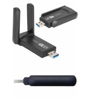 Wifi Alıcı Dual Band Usb 3.0 Adaptör Kablosuz Windows 7/8/10/11