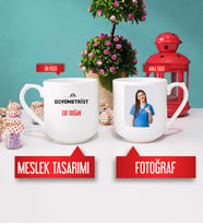 Odyometrist Kupa Bardak Oval Fotoğraflı