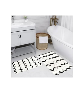 Eliana Home Baskılı 2'li Banyo Paspas Takımı RVG5171