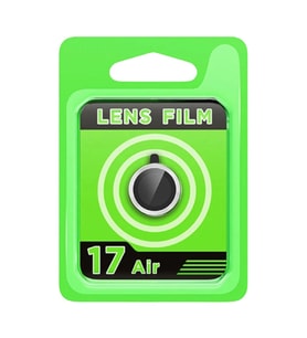 Apple İphone 17 Air Raze Metal Kamera Lens - Gümüş