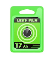 Apple İphone 17 Air Raze Metal Kamera Lens - Gümüş