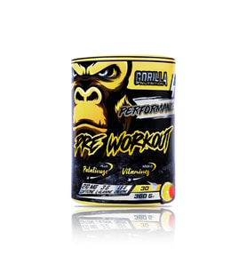 Pre-Workout (Ahududu & Limon Aromalı) - Gorilla Nutrition Performance - 360 G