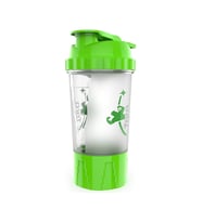Torq Nutrition Shaker + Saklama Haznesi 500 ML Yeşil