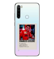 Redmi Note 8 Uyumlu Charles Leclerc Desenli Şeffaf Telefon Kılıfı
