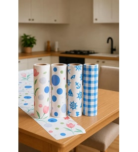 Adet Kullan At Masa Örtüsü Sıvı Geçirmez(4 Rulo) Tek kullanımlık 100x120 cm Sofra Kağıdı