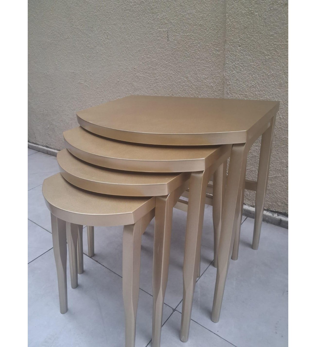 Zigon ILGZ 90552 D Model klasik sehpa Ahşap Kayın Retro Ayak