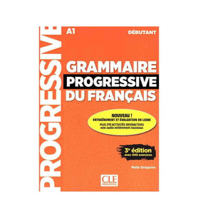 Grammaire progressive du français A1 - Livre + Corriges + Downloadable CD