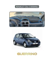 RENAULT Clio 2 EKRANLITORPİDO KORUMA HALISI GRİ KENAR