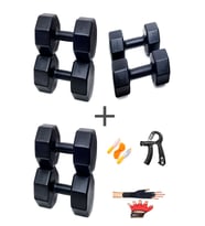 PS SPOR 3 ÇİFT DAMBIL SET 3 KG + 6 KG + 9 KG + ELDİVEN AYARLANABİLİR SAYAÇLI YAY VE ATLAMA İPİ