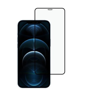 iPhone 12 Pro Max Uyumlu Ön Koruma Mat Seramik Nano Ekran Koruyucu (Siyah)