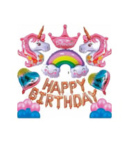Çıtıpıtıstore Unicorn Konsept Balon Set