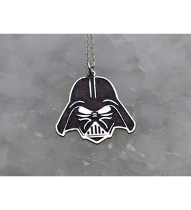 Gümüş  Kolye Darth Vader