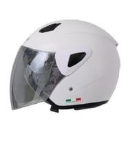 SWAY Beyaz Çene Açık Large Beden Kask