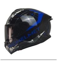 Motosiklet Kaskı Full Face Double Güneş Vizörlü ECE 22.06R Motor Kask Soly